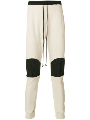 Patch Knee Pant Beige