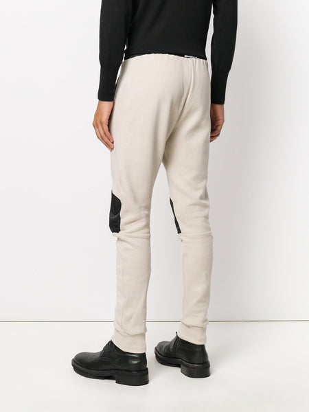 Patch Knee Pant Beige