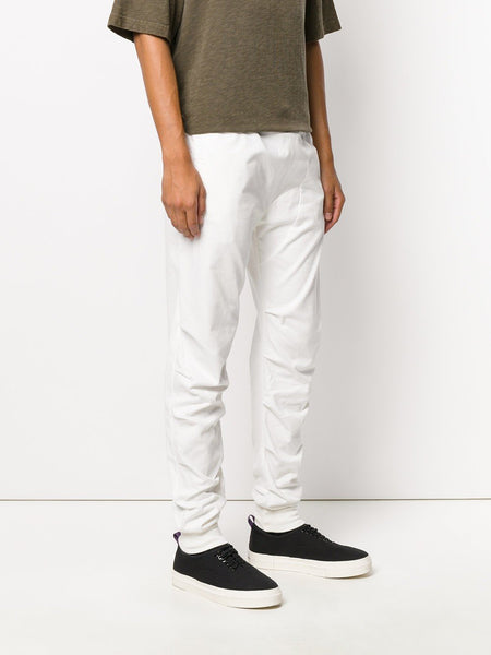 Pleated Pant White