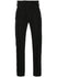 Diagonal Fly Slim Pant Black