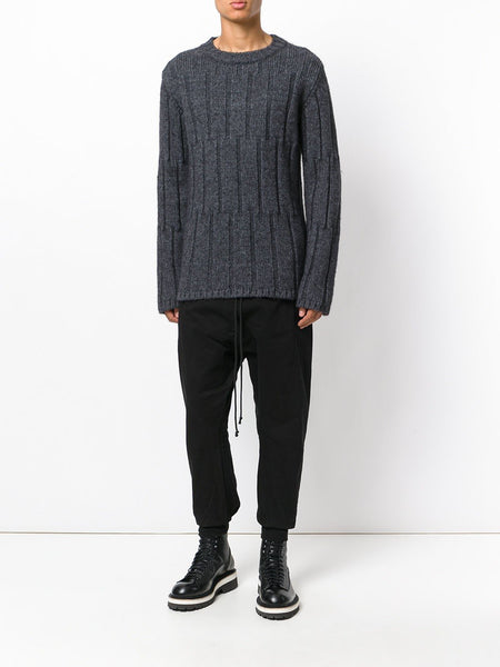 Ribbed Jumper Anthracite