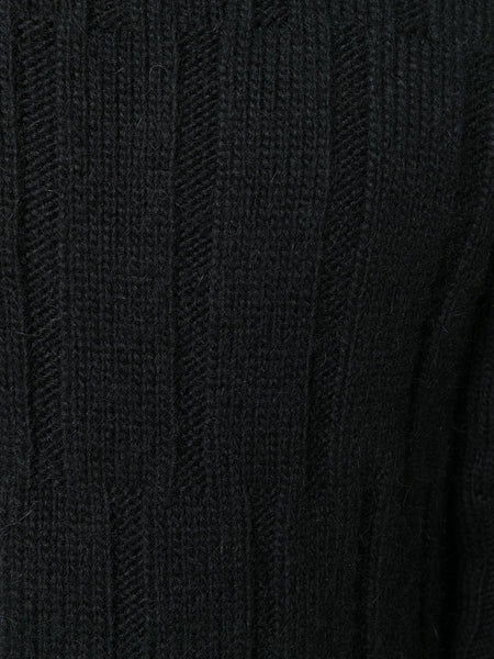 Ribbed Jumper Black