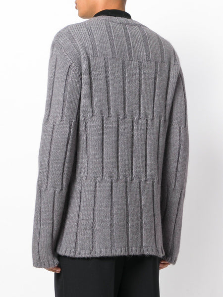 Ribbed Jumper Grey