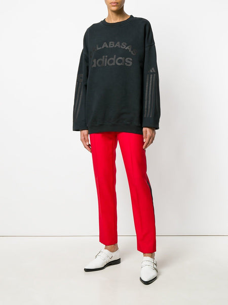 Crew Rib Side Sweatshirt